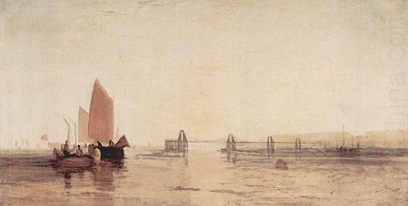 Joseph Mallord William Turner Die Chain-Pier von Brighton china oil painting image